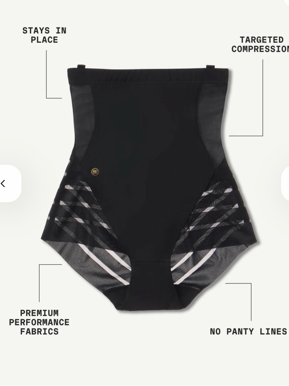 Honeylove Queen Brief - Black